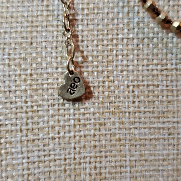 💥AEO Amber Colored Tear Drop Crystal Necklace - Picture 4 of 4